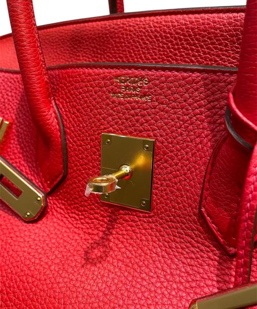 HERMES（エルメス）HERMES (エルメス) Birkin 35/バーキン35/ゴールド金具/トゴ/▢P刻印：2012年製/ピオニーレッド ピオニーレッド サイズ:35の古着・服飾アイテム
