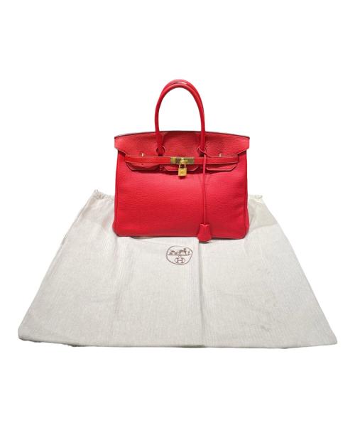 HERMES（エルメス）HERMES (エルメス) Birkin 35/バーキン35/ゴールド金具/トゴ/▢P刻印：2012年製/ピオニーレッド ピオニーレッド サイズ:35の古着・服飾アイテム