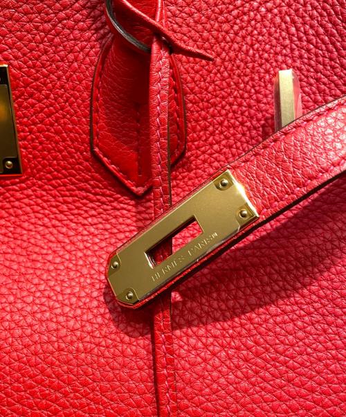 HERMES（エルメス）HERMES (エルメス) Birkin 35/バーキン35/ゴールド金具/トゴ/▢P刻印：2012年製/ピオニーレッド ピオニーレッド サイズ:35の古着・服飾アイテム