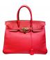 HERMES（エルメス）の古着「Birkin 35/バーキン35/ゴールド金具/トゴ/▢P刻印：2012年製/ピオニーレッド」｜ピオニーレッド