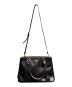 中古・古着 PRADA (プラダ) ガレリア サフィアーノレザー ミディアムバッグ ブラック サイズ:ミディアム：170000円