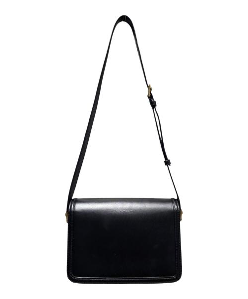 Saint Laurent Paris（サンローランパリ）Saint Laurent Paris (サンローランパリ) ショルダーバッグ ブラック×ゴールドの古着・服飾アイテム