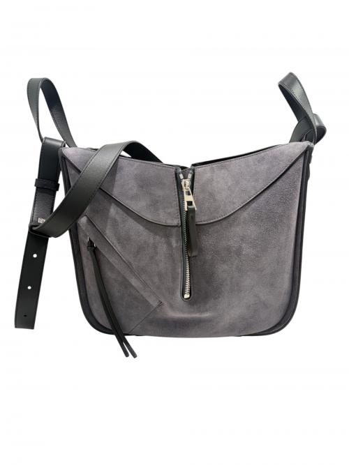 LOEWE（ロエベ）LOEWE (ロエベ) ハンモックスモール2WAYショルダーバッグ ネイビーの古着・服飾アイテム