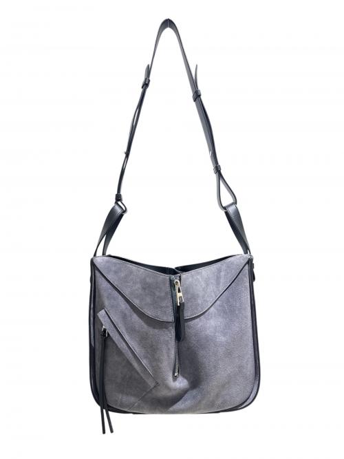 LOEWE（ロエベ）LOEWE (ロエベ) ハンモックスモール2WAYショルダーバッグ ネイビーの古着・服飾アイテム