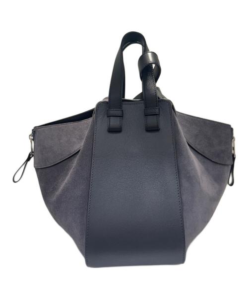 LOEWE（ロエベ）LOEWE (ロエベ) ハンモックスモール2WAYショルダーバッグ ネイビーの古着・服飾アイテム
