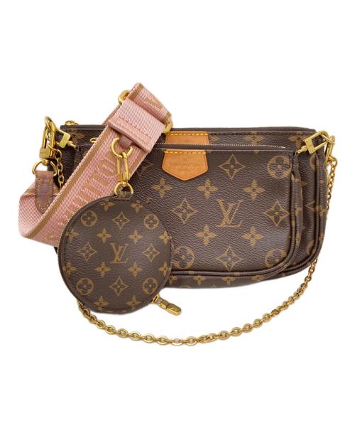 LOUIS VUITTON（ルイ ヴィトン）LOUIS VUITTON (ルイ ヴィトン) ミュルティ ポシェット アクセソワール ローズクレールの古着・服飾アイテム