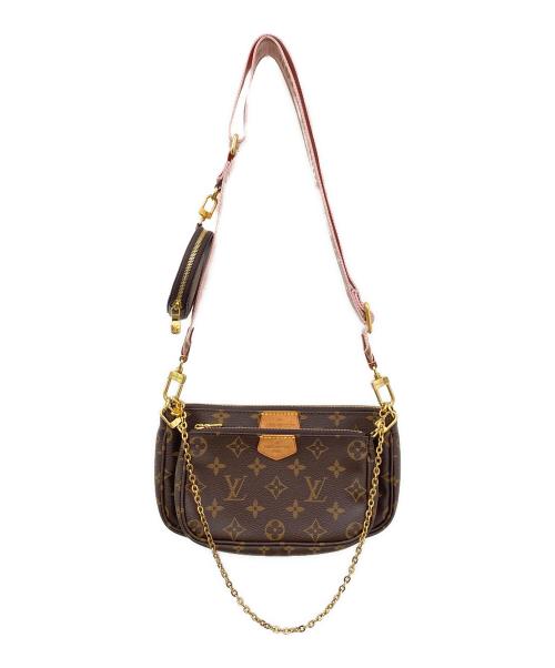 LOUIS VUITTON（ルイ ヴィトン）LOUIS VUITTON (ルイ ヴィトン) ミュルティ ポシェット アクセソワール ローズクレールの古着・服飾アイテム