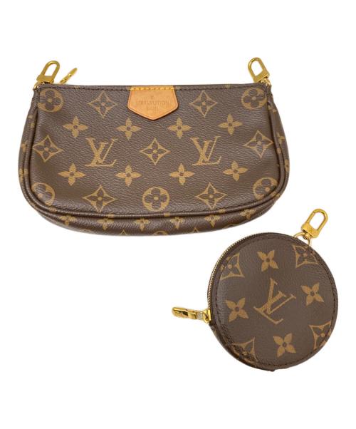 LOUIS VUITTON（ルイ ヴィトン）LOUIS VUITTON (ルイ ヴィトン) ミュルティ ポシェット アクセソワール ローズクレールの古着・服飾アイテム