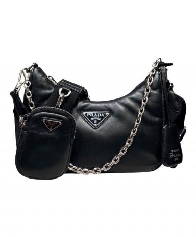 中古・古着通販】PRADA (プラダ) ソフトパデッドナッパレザー