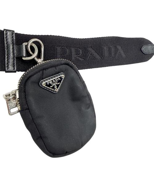 PRADA（プラダ）PRADA (プラダ) ナイロンショルダーバッグ ブラック サイズ:-の古着・服飾アイテム
