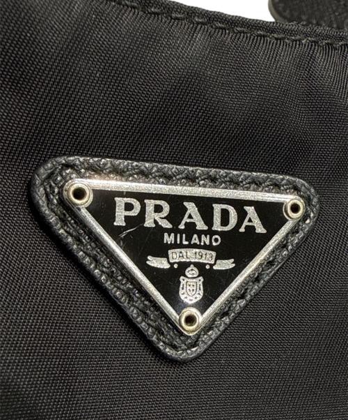 PRADA（プラダ）PRADA (プラダ) ナイロンショルダーバッグ ブラック サイズ:-の古着・服飾アイテム