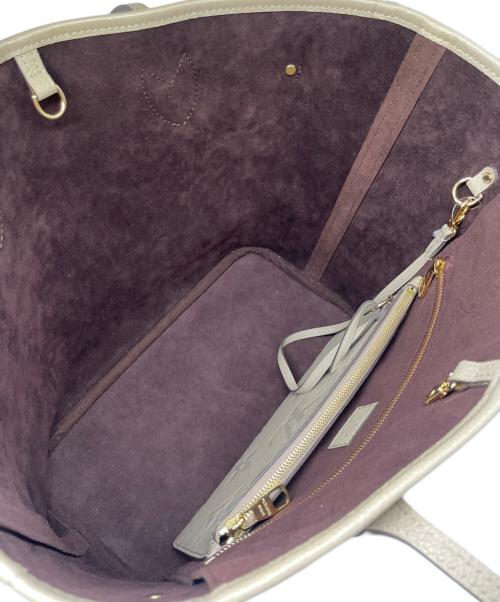 LOUIS VUITTON（ルイ ヴィトン）LOUIS VUITTON (ルイ ヴィトン) ネヴァーフル MM モノグラム・アンプラント/Neverfull MM Monogram Empreinte Tote Bag ベージュ サイズ:MMの古着・服飾アイテム