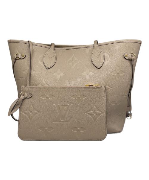 LOUIS VUITTON（ルイ ヴィトン）LOUIS VUITTON (ルイ ヴィトン) ネヴァーフル MM モノグラム・アンプラント/Neverfull MM Monogram Empreinte Tote Bag ベージュ サイズ:MMの古着・服飾アイテム