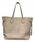 LOUIS VUITTON（ルイ ヴィトン）の古着「ネヴァーフル MM モノグラム・アンプラント/Neverfull MM Monogram Empreinte Tote Bag」｜ベージュ