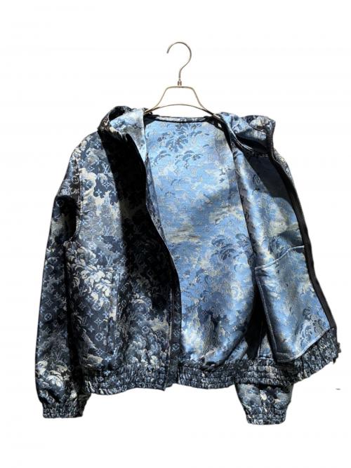 LOUIS VUITTON（ルイ ヴィトン）LOUIS VUITTON (ルイ ヴィトン) モノグラムタペストリーフーディーブルゾン ネイビー サイズ:SIZE 48の古着・服飾アイテム