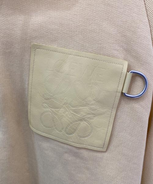 LOEWE（ロエベ）LOEWE (ロエベ) アナグラムパッチパーカー イエロー サイズ:Lの古着・服飾アイテム