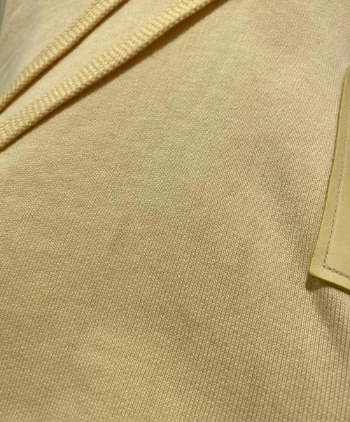 LOEWE（ロエベ）LOEWE (ロエベ) アナグラムパッチパーカー イエロー サイズ:Lの古着・服飾アイテム