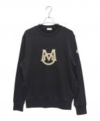 MONCLERモンクレール）の古着「ロゴスウェット」｜ブラック