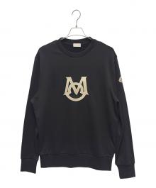 MONCLER（モンクレール）の古着「ロゴスウェット」｜ブラック