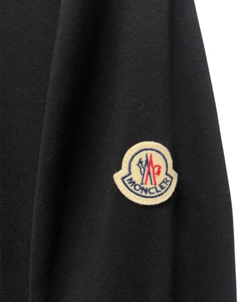 MONCLER（モンクレール）MONCLER (モンクレール) ロゴスウェット ブラック サイズ:Ｌの古着・服飾アイテム
