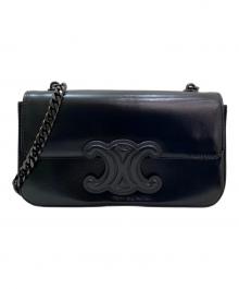 CELINE（セリーヌ）の古着「チェーンショルダーバッグ」｜ブラック