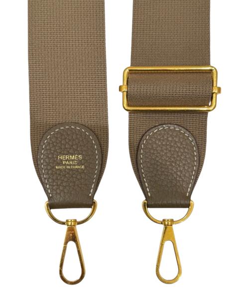 HERMES（エルメス）HERMES (エルメス) エブリン3PM/トリヨンクレマンス/エトゥープ/ゴールド金具/D刻印:2019年製 エトゥープ サイズ:PMの古着・服飾アイテム