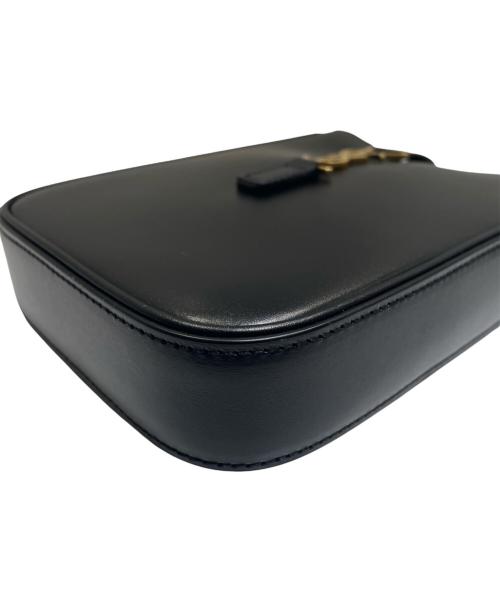 Saint Laurent Paris（サンローランパリ）Saint Laurent Paris (サンローランパリ) LE 5 A 7/ル・サンカセット ミニバーティカル ブラック サイズ:ミニの古着・服飾アイテム
