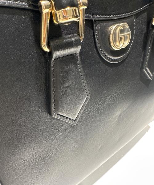 GUCCI（グッチ）GUCCI (グッチ) ダイアナ ミディアム バンブー トートバッグ  ブラックの古着・服飾アイテム