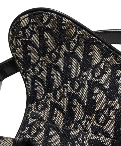 Christian Dior（クリスチャン ディオール）Christian Dior (クリスチャン ディオール) サドルバッグ ネイビーの古着・服飾アイテム