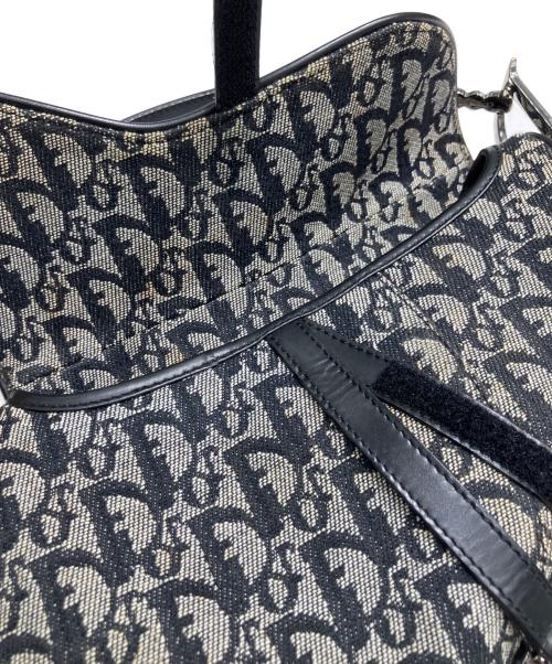 Christian Dior（クリスチャン ディオール）Christian Dior (クリスチャン ディオール) サドルバッグ ネイビーの古着・服飾アイテム