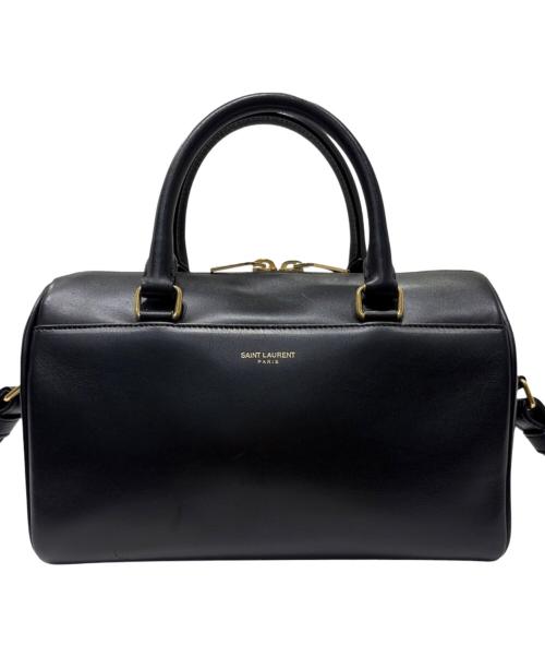 Saint Laurent Paris（サンローランパリ）Saint Laurent Paris (サンローランパリ) ベイビーダッフル ブラックの古着・服飾アイテム