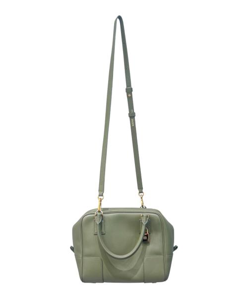 LOEWE（ロエベ）LOEWE (ロエベ) アマソナ19 スクエア グリーン サイズ:19の古着・服飾アイテム