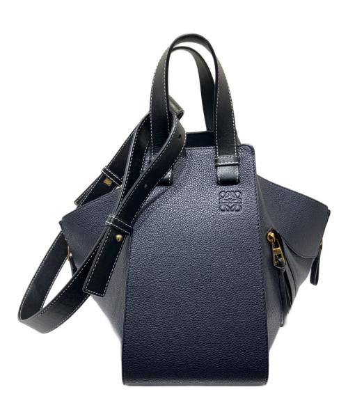 LOEWE（ロエベ）LOEWE (ロエベ) ハンモックミディアム ネイビー サイズ:ミディアム/mediumの古着・服飾アイテム