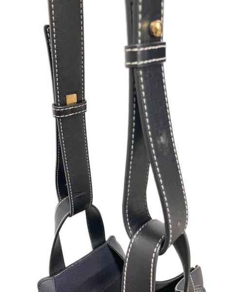 LOEWE（ロエベ）LOEWE (ロエベ) ハンモックミディアム ネイビー サイズ:ミディアム/mediumの古着・服飾アイテム