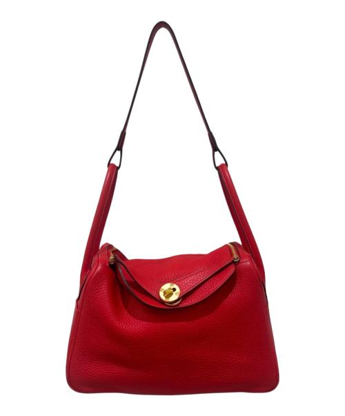 HERMES（エルメス）HERMES (エルメス) リンディ26/トリヨンクレマンス/レッド系/ゴールド金具/D刻印：2019年 レッド サイズ:26の古着・服飾アイテム