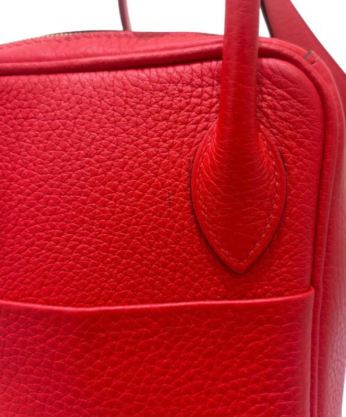 HERMES（エルメス）HERMES (エルメス) リンディ26/トリヨンクレマンス/レッド系/ゴールド金具/D刻印：2019年 レッド サイズ:26の古着・服飾アイテム