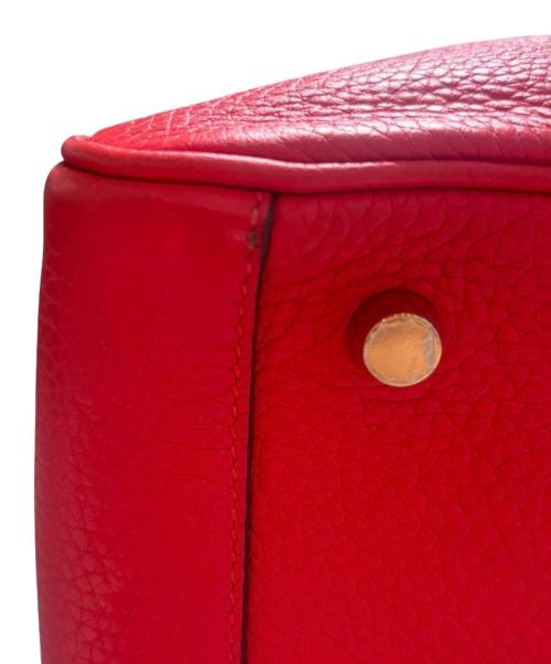 HERMES（エルメス）HERMES (エルメス) リンディ26/トリヨンクレマンス/レッド系/ゴールド金具/D刻印：2019年 レッド サイズ:26の古着・服飾アイテム