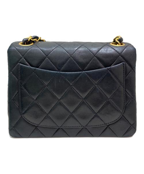 CHANEL（シャネル）CHANEL (シャネル) ミニマトラッセチェーンショルダーバッグ ブラック サイズ:ミニの古着・服飾アイテム