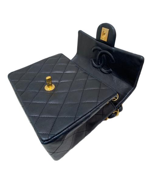CHANEL（シャネル）CHANEL (シャネル) ミニマトラッセチェーンショルダーバッグ ブラック サイズ:ミニの古着・服飾アイテム