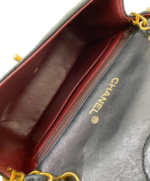 CHANEL（シャネル）CHANEL (シャネル) ミニマトラッセチェーンショルダーバッグ ブラック サイズ:ミニの古着・服飾アイテム
