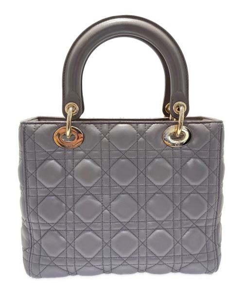 Christian Dior（クリスチャン ディオール）Christian Dior (クリスチャン ディオール) レディディオール ミディアム グレー サイズ:ミディアムの古着・服飾アイテム