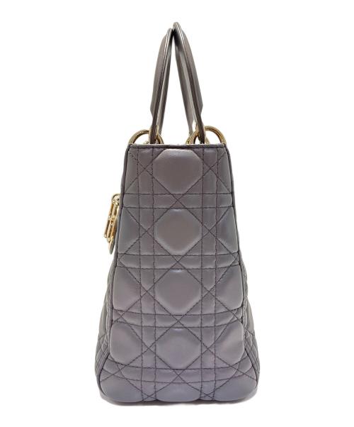 Christian Dior（クリスチャン ディオール）Christian Dior (クリスチャン ディオール) レディディオール ミディアム グレー サイズ:ミディアムの古着・服飾アイテム