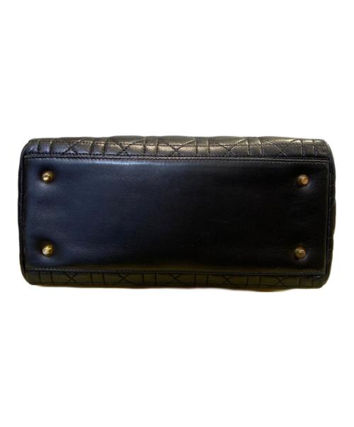Christian Dior（クリスチャン ディオール）Christian Dior (クリスチャン ディオール) レディ ディオール　2WAYショルダーバッグ ブラックの古着・服飾アイテム