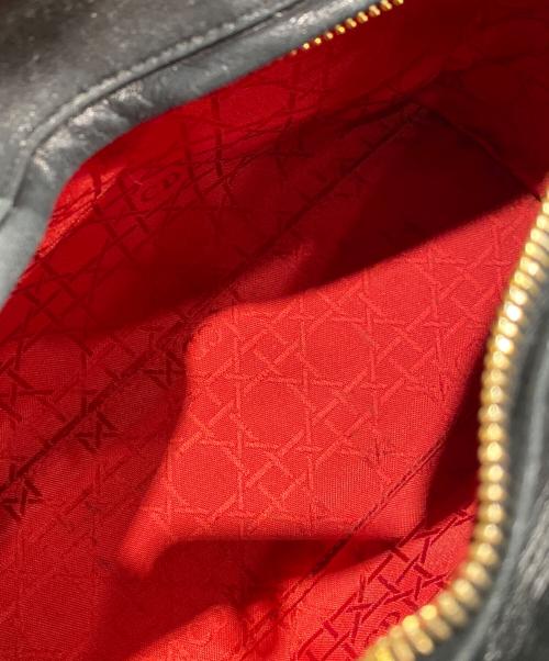 Christian Dior（クリスチャン ディオール）Christian Dior (クリスチャン ディオール) レディ ディオール　2WAYショルダーバッグ ブラックの古着・服飾アイテム