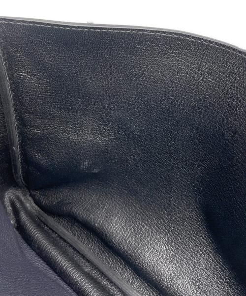 HERMES（エルメス）HERMES (エルメス) Steve Buzas 35 Bag スティーブ・ブザス35 T刻印:2015年製 トリヨンクレマンス ダークネイビー系 シルバー金具 ダークネイビー サイズ:35の古着・服飾アイテム