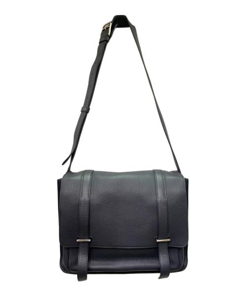 HERMES（エルメス）HERMES (エルメス) Steve Buzas 35 Bag スティーブ・ブザス35 T刻印:2015年製 トリヨンクレマンス ダークネイビー系 シルバー金具 ダークネイビー サイズ:35の古着・服飾アイテム