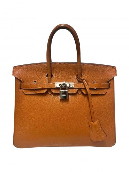 HERMES（エルメス）HERMES (エルメス) Birkin 25 バーキン 25 シェーブル ポティロン ▢I刻印：2005年製造 シルバー金具 ポティロン サイズ:25の古着・服飾アイテム