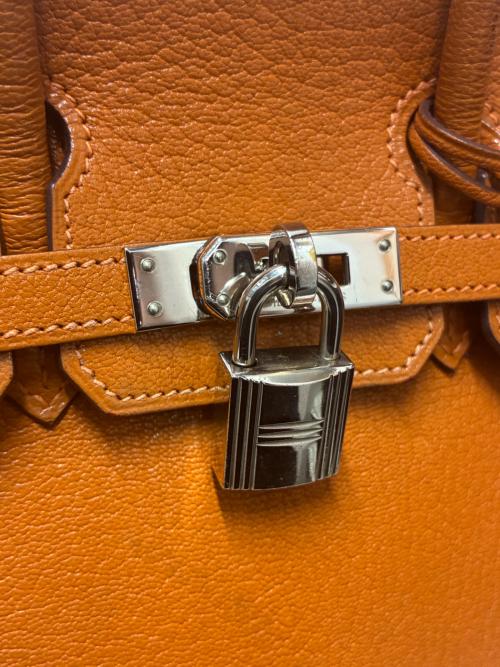 HERMES（エルメス）HERMES (エルメス) Birkin 25 バーキン 25 シェーブル ポティロン ▢I刻印：2005年製造 シルバー金具 ポティロン サイズ:25の古着・服飾アイテム
