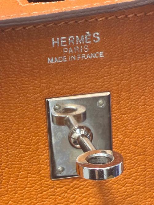 HERMES（エルメス）HERMES (エルメス) Birkin 25 バーキン 25 シェーブル ポティロン ▢I刻印：2005年製造 シルバー金具 ポティロン サイズ:25の古着・服飾アイテム