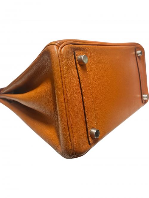 HERMES（エルメス）HERMES (エルメス) Birkin 25 バーキン 25 シェーブル ポティロン ▢I刻印：2005年製造 シルバー金具 ポティロン サイズ:25の古着・服飾アイテム